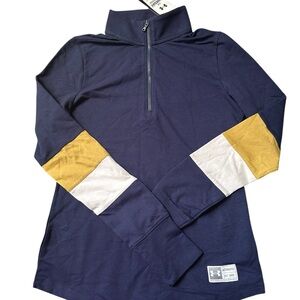 Women’s XS Under Armour The Gameday Collection Navy Top